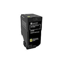 Lexmark tonercartridge origineel 74C2HYE geel