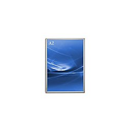 Master of Boards Mededelingenbord Wandmontage Email Zilver 430 x 61 x 15 mm