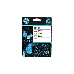 HP 903 originele inktcartridge 6ZC73AE zwart, cyaan, magenta, geel multipak 4 stuks