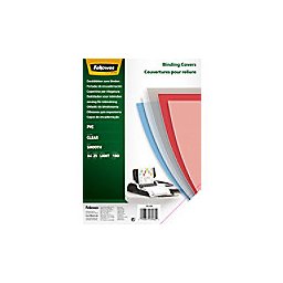 Inbindkaften A4 PVC (Polyvinylchloride) 180 Microns Transparant 25 Stuks