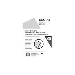 Inbindkaften A4 Leder 190-285 Microns Wit 100 Stuks