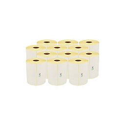 Zolemba Z-Perform 1000D 800284-605 Zebra Compatibel Verzendetiketten Zelfklevend Wit 102 x 210 mm 12 Rollen à 210 Etiketten
