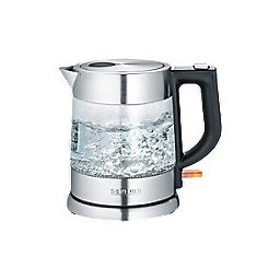 SEVERIN snoerloze waterkoker 1 l transparant 2200 W