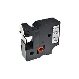 Etiketteertape D1 S0720830 / 45803 Compatibel Dymo Zelfklevend Zwart op Wit 19 mm x 7m