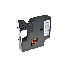 Etiketteertape D1 S0720540 / 45014 Compatibel Dymo Zelfklevend Blauw op Wit 12 mm x 7m