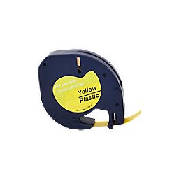 LT Etiketteertape Compatibel DYMO 91222 5DY91222-WT Zelfklevend 56 mm x 4 m