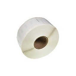 LW Etiketrol Compatibel DYMO 11352 5D11352-WT Zelfklevend Zwart op Wit 76 mm 500 Etiketten