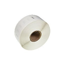 LW Etiketrol Compatibel DYMO 11355 5D11355-WT Zelfklevend Zwart op Wit 72 mm 500 Etiketten