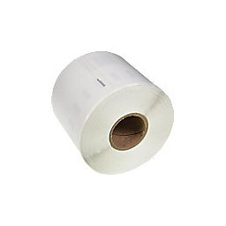 LW Etiketrol Compatibel DYMO 99014 5DY99014-WT Zelfklevend Zwart op Wit 67 mm 220 Etiketten