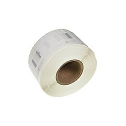LW Etiketrol Compatibel DYMO 11353 RL-D-11353T Zelfklevend Zwart op Wit 87 mm 1000 Etiketten