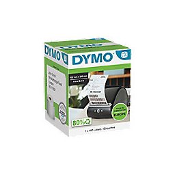 DYMO LabelWriter adresetiketten authentiek 2166659 2166659 zwart op wit 102 x 210 mm