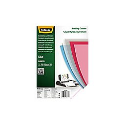 Fellowes Inbindkaft PET (Polyetheentereftalaat) 250 micron Transparant Pak van 100 stuks
