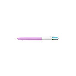 BIC 4-kleuren FUN Balpen met Drukknop