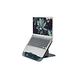 Leitz Ergo Cosy Ergonomische Laptopstandaard Hoogteverstelbaar Met koelstand 6426 Tot 17 inch Grijs