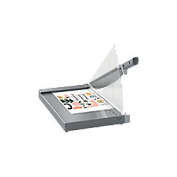 Leitz Precision Office Pro Snijmachine 9023 A4+ 381 mm Stalen Snijblad Premium Snijoppervlak van Glas EdgeGlow Licht Grijs 25 Vel