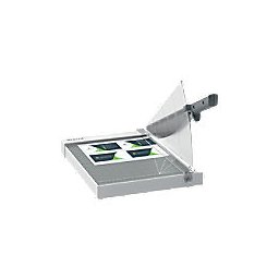 Leitz Precision Home Office snijmachine 9019 A4 305 mm stalen snijblad EdgeGlow lichtgrijs 10 vel