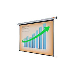 Nobo elektrisch projectiescherm 1901972 wandmontage formaat 4:3 192 x 144 cm