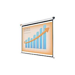 Nobo projectiescherm 1902391 plafondmontage, wandmontage formaat 4:3 145 x 108 cm