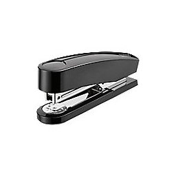 Novus Nietmachine B 2 half strip 25 Vel Zwart 24/6, 26/6 Kunststof, metaal