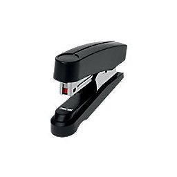 Novus Professional Flat Clinch nietmachine B 10FC half strip 20 Vel Zwart Nr. 10 Kunststof, metaal