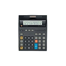 Triumph-Adler Rekenmachine J 1210 SOLAR 12 -cijferige display Zwart