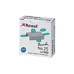 Rexel Bambi No.25 Nietjes ACCO5020 1500 Nietjes