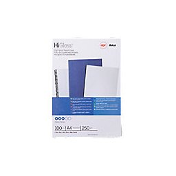 GBC Inbindkaften PolyOpaque A4 Polypropyleen 300 Micron Zwart 100 Stuks