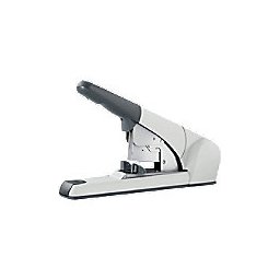 Leitz Heavy Duty Flat Clinch Nietmachine 5553 Half Strip Zilver 120 Vel 23/15XL Metaal, Kunststof