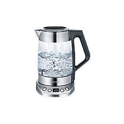SEVERIN Elektrische waterkoker Draadloos WK 3479 1,7 l Roestvrijstaal, glas 300 W Zilver