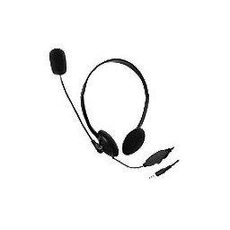 ewent Bedrade Hoofdtelefoon EW3567 Zwart