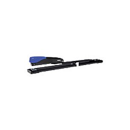 Office Depot Nietmachine 5989 Halve strip 20 Vel Blauw, zwart 24/6, 26/6 Metaal