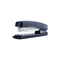 Office Depot Nietmachine half strip 20 Vel Blauw, zwart 24/6, 26/6 Metaal, rubber