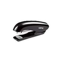 Niceday Nietmachine Halve strip 20 Vel Zwart 24/6, 26/6 Kunststof