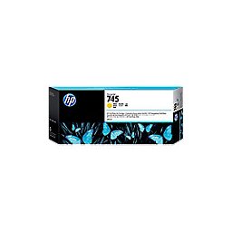 HP 745 Origineel Inktcartridge F9K02A Geel