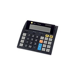 Triumph-Adler Bureaurekenmachine J1200 12-cijferige display Zwart
