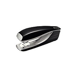 Leitz NeXXt Style Nietmachine 5562 Half Strip Satijn Zwart 30 Vel 24/6, 26/6 Metaal