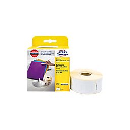 Avery Compatibel Dymo LW S0722550 / 11355 Multifunctionele etiketten Zelfklevend Wit 19 x 51 mm