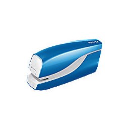 Leitz NeXXt WOW Elektrische nietmachine 5566 full strip 10 Vel Blauw Nr. 10 Kunststof, metaal