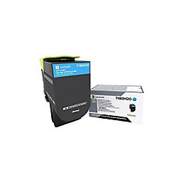 Lexmark Origineel Tonercartridge 71B0H20 Cyaan