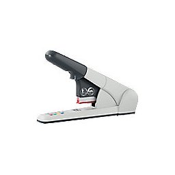 Leitz Heavy Duty Nietmachine 5551 Half Strip Zilver 80 Vel K6 - K12 Metaal, Kunststof