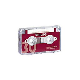 Philips Mini Cassetteband LFH0005 Rood