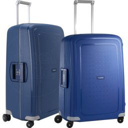 Samsonite S'Cure Valise à 4 Roulettes 69 + 75 cm Bleu Foncé Set de Valises