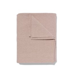 HEMA Tafelkleed Chambray Katoen Beige/goud 140x240 (zand)