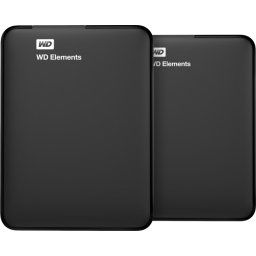 WD Elements Portable 2 To - Lot de 2