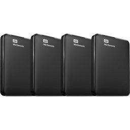 WD Elements Portable 2 To Lot de 4