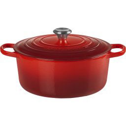 Le Creuset Signature Cocotte Ronde 28 cm Rouge Cerise