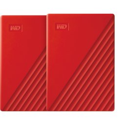 WD My Passport 4 To Red - Lot de 2