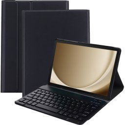 Just in Case Premium Samsung Galaxy Tab A9 Plus Étui Clavier AZERTY Noir