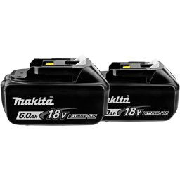 Makita BL1860B LXT 18 V 6,0 Ah Batterie Lot de 2