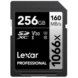 Lexar Professional 1066x SILVER 256 GB SDXC 160 Mo/s